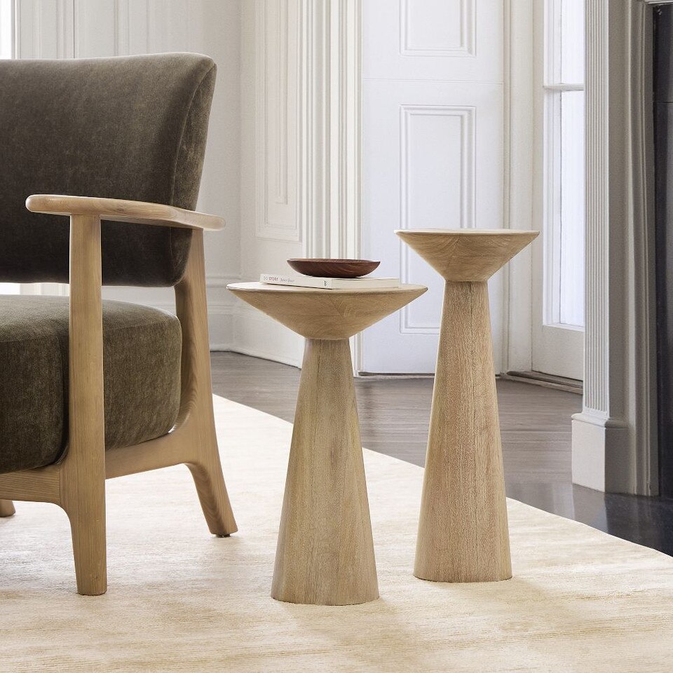Meyer Wooden Drink Tables (46 cm - 53 cm) - West Elm Australia